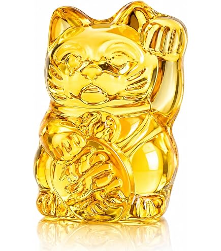 Amazon.co.jp: 風水で開運 陶器の置物 金運 MONEY来 ねこ貯金箱 招き猫
