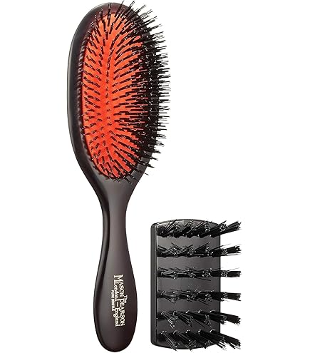 メイソンピアソン ハンディブリッスル ヘアブラシ ピンク クリーニングブラシ付き Amazon | メイソンピアソンヘアブラシハンディブリストル＆ナイロンBN3