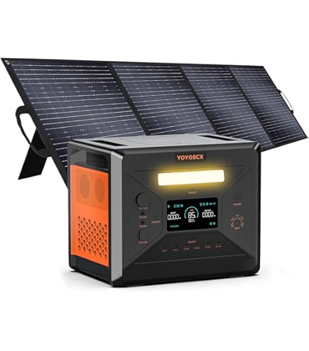 PowerArQ2 ソーラーパネル ＆ポータブル電源 500W 太陽光発電 蓄電 プラグインソーラー 400W 蓄電池 2400Whセット （200Wパネル×2枚
