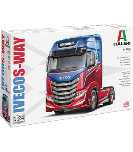 Amazon | イタレリ 1/24 MAN TGX XXL D38 新規パーツ追加/新デカール