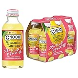 C1000 ビタミンレモン コラーゲン&ヒアルロン酸 140ml×6本 ハウスウェルネスフーズ