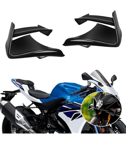 Amazon | Puig 9738N SIDE SPOILER WINGLET [BLACK] GSX-R1000 (17-20