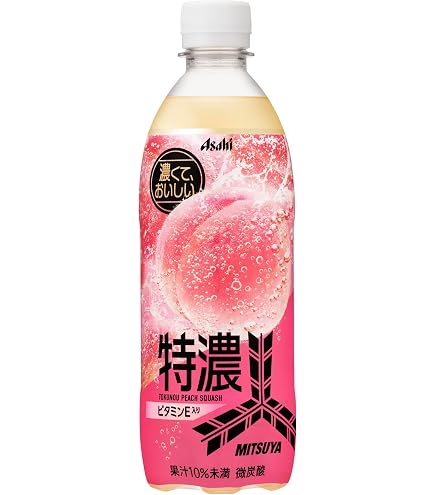 Amazon.co.jp: Asahi Beverage Mitsuya Premium Apple Squash, 16.9 fl