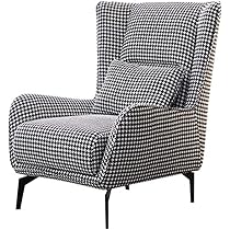 Francfranc AUGEN CHAIR ラウンジチェア 千鳥格子柄 Francfranc AUGEN CHAIR ラウンジチェア 千鳥格子柄