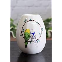 Amazon.co.jp: 和座の蔵 おしゃれ 一輪挿し 花瓶 九谷焼 陶器