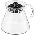 カリタ Kalita コーヒーサーバー 耐熱ガラス製 500ml 2~4人用 G #31255 電子レンジOK メモリ付き フタ付き ガラス製ハンドル 喫茶店 カフェ おしゃれ