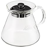 カリタ Kalita コーヒーサーバー 耐熱ガラス製 500ml 2~4人用 G #31255 電子レンジOK メモリ付き フタ付き ガラス製ハンドル 喫茶店 カフェ おしゃれ