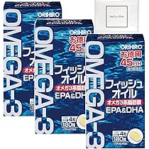 フィッシュオイル(180粒入×5セット)【オリヒロ(サプリメント)】 楽天市場】フィッシュオイル(180粒入×5セット)【オリヒロ(サプリメント