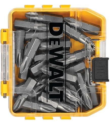 DEWALT Schraubendreher-Bits Set – 2 Kreuzschlitz, 5 Cm Länge, 5er Pack, Schlagfest, Für Bohrmaschinen
