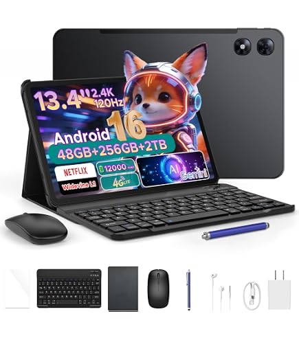 Amazon.co.jp: 【13インチ Android16 タブレット】P13PRO 13.4インチ