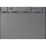 iMagitek 断熱ワーキングマット耐熱500℃高温 作業マットセット 絶縁パッド作業用マット無毒35 x 25 cm 25cm目盛り付く 卓上 絶縁 マット断熱パッド 溶接用 電子製品・携帯・パーソコン分解修理用ツール