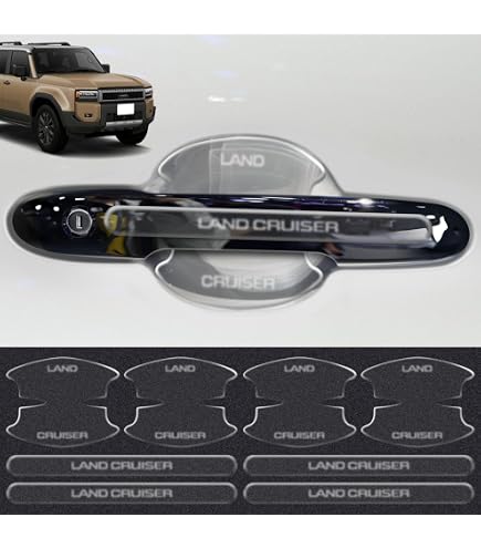Amazon | TARCELL ランクル250 ZX VX GX ドアハンドルガーニッシュ