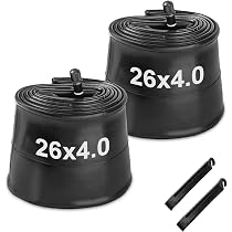 Amazon | 2本 20 x 3.0 ファット タイヤ チューブ 米式バルブ32mm