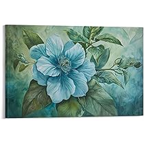 絵画 。壁掛け絵☆【きれいな女性ときれいな緑の植物】 Amazon.co.jp: Natural Memories 風水 絵 絵画 玄関 インテリア