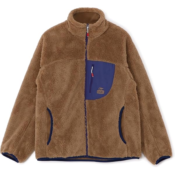 Amazon | [チャムス] キャンピング ボア コーチ ジャケット | コート