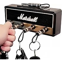 Amazon.co.jp: [WQU] マーシャル キーハンガー キーチェーン ギター