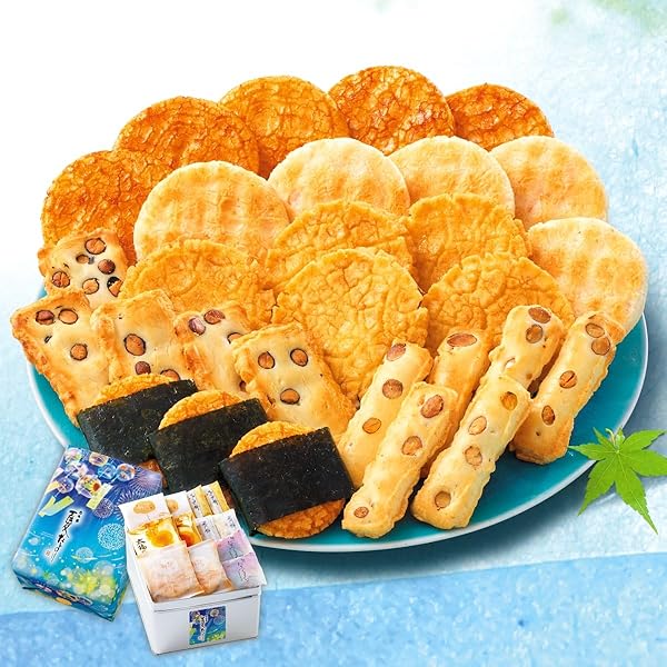 Amazon.co.jp: もち吉 夏だより 大缶 : 食品・飲料・お酒