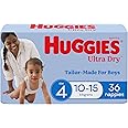 Huggies Ultra Dry Nappies Boys Size 4 (10-15kg) 36 Count