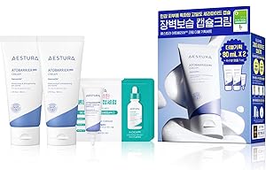 【AESTURA】アトバリア365 クリーム 80mL 1+1 160mL 2個入り 美容液 7mL 1個 1ｍL 3枚 おまけ付き 敏感肌 韓国コスメ 保湿クリーム スキンケア 乳液 乾燥肌 無香料 無着色 セラミド 低刺激 ダーマコスメ 顔 韓国