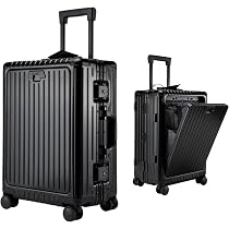 Amazon | [リベティ] 多機能 アルミ スーツケース日本企画 キャリー