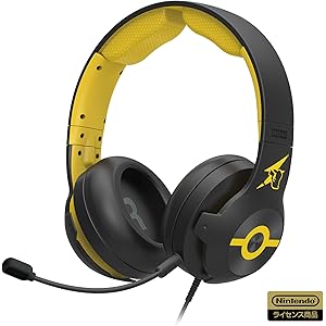 【任天堂ライセンス商品】ゲーミングヘッドセットハイグレード for Nintendo Switch ピカチュウ - COOL 【Nintendo Switch対応】