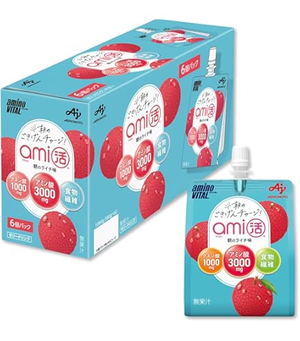Amazon.co.jp: 【セット買い】アミノバイタル ami活 (アミ活) ゼリー