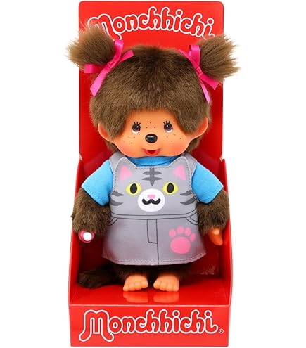 Sekiguchi Monchhichi Boy Street Fashion Plush Doll - Blue : Amazon