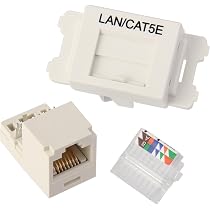 PANDUIT JAOSSP58MWY LAN/CAT5E プレートキット Amazon.co.jp: パンドウイットコーポレーション Cat5e JISプレート用