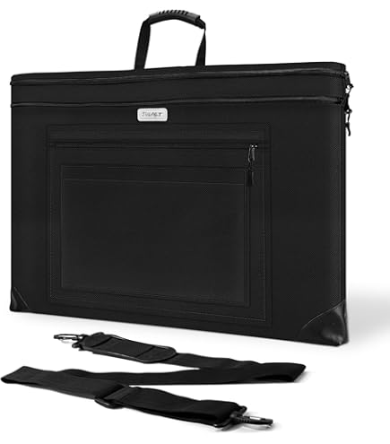 A2 Heavy Duty Binder With Plastic Sleeves 17 X 24 Inch Portfolio Folder With 30 Clear Sheet - View #11