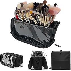 shu uemura コスメブラシケース折り型大容量14本収納ブラック シュウ ウエムラ / ブラシケース 14の公式商品情報｜美容・化粧品情報