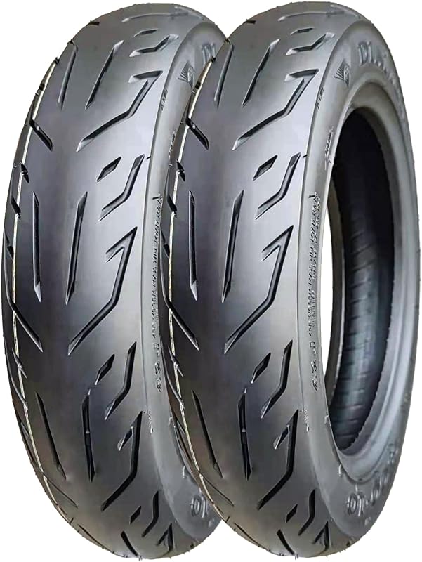 ダイヤモンド(Diamond) バイクタイヤ スクーター用 D675 前後輪共用 3.00-10 42J チューブレスタイプ(TL) 2本セット
