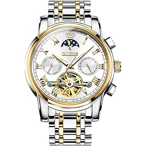 機械式 時計 自動巻き 腕時計 メンズ うで時計 ビジネス おしゃれ 防水 男性用 高級 ブランド スケルトン ビッグフ…