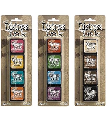 Amazon.co.jp: Tim Holtz Ranger Distress Oxideインクパッドバンドル