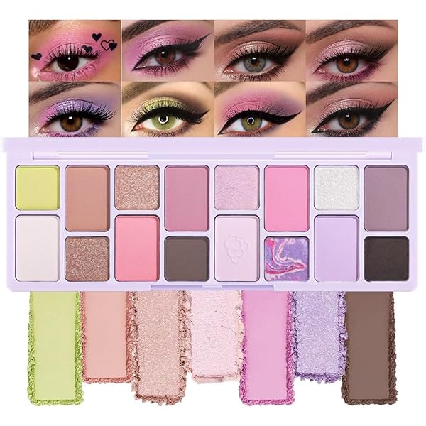 Vani Cosmetics アイシャドウパレット 18色 Amazon.co.jp: 18色 Eye Shadow Vacally アイシャドウパレット