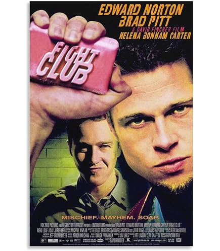 Amazon.co.jp: 映画ポスター ファイトクラブ FIGHT CLUB 24×36inc (61