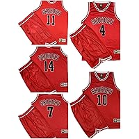 ほぼ美品 新品未使用 スラムダンク ユニフォーム 湘北ジャージ ボール 5点 Amazon.co.jp: [TARGAL] スラムダンク 湘北 ユニフォーム赤色 背
