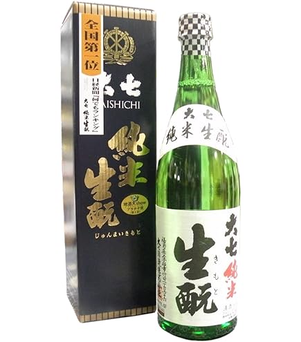 Amazon.co.jp: 大七酒造 大七 純米生もと ギフト 720ml 日本酒 贈答用