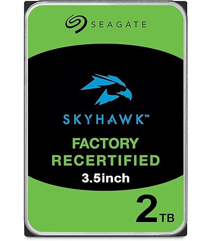 Amazon | SEAGATE Skyhawk 2 TB 監視 (SV) 内蔵ハードドライブ HDD
