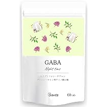 Amazon.co.jp: 日本サンテ リラックス タイム サプリ GABA 3600mg配合