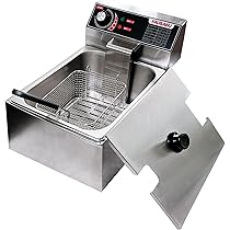 業務用フライヤー 二槽式フライヤー 1700W 業務用フライヤー 二槽式フライヤー 1700W 業務用フライヤー 二槽式