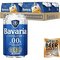 【1箱24本】Bavaria ノンアルコールビール 330ml缶　値引き有り Amazon.co.jp: Bavaria (ババリア) Swinckels Family Brewers Japan