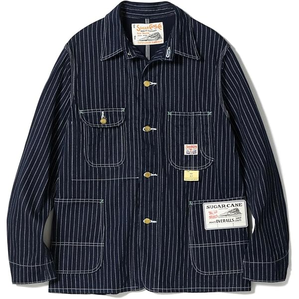 Amazon | [シュガーケーン] ジャケット 9oz. ブラックコバート