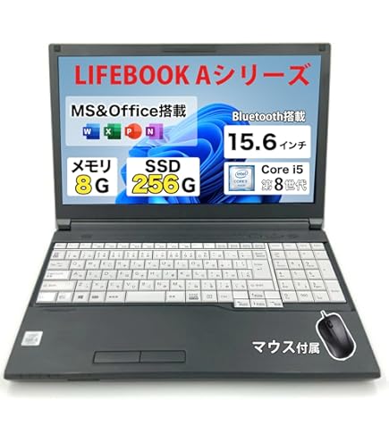 Amazon.co.jp: 【整備済み品】 富士通 ノートパソコン Lifebook A749/B