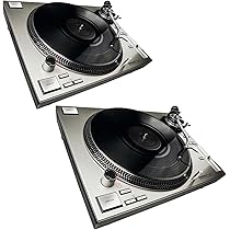 Amazon | (2) Reloop RP-7000 MK2 (シルバー) ターンテーブルセット