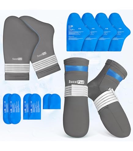 Amazon | SuzziPad コールドセラピー用交換用アイスジェルパック(10個