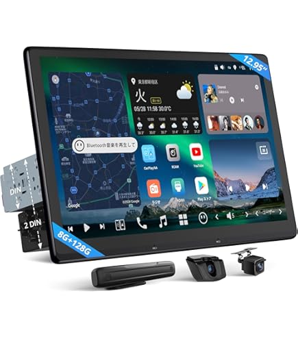 Amazon | パナソニック(Panasonic) ストラーダ 7V型ワイドVGA 2DIN