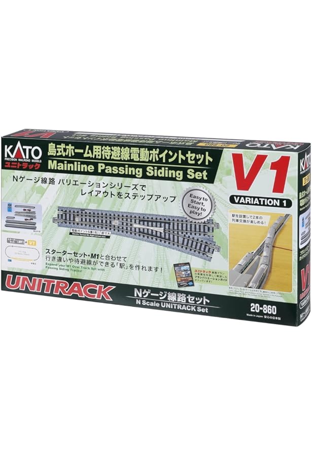 Amazon | KATO Nゲージ M1 エンドレス 基本セット マスター1 20-850 