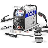 ANDELI 半自動溶接機 120AノンガスMIG/アーク溶接/lift TIG 100V/200V兼用 インバーター直流溶接機 MIG溶接 半自動 日本語取説書 MIG-250ME