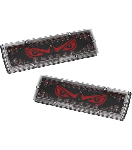Amazon | 12v 24v 兼用 トラック用 2連 LED クリアレンズ 丸型