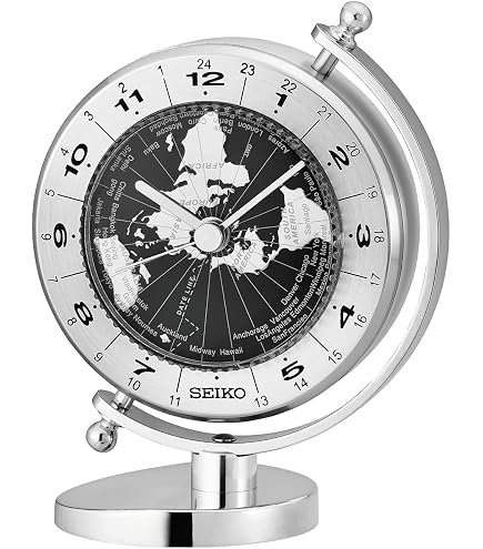 Seiko Desk and Table World Timer Clock : Amazon.sg: Home